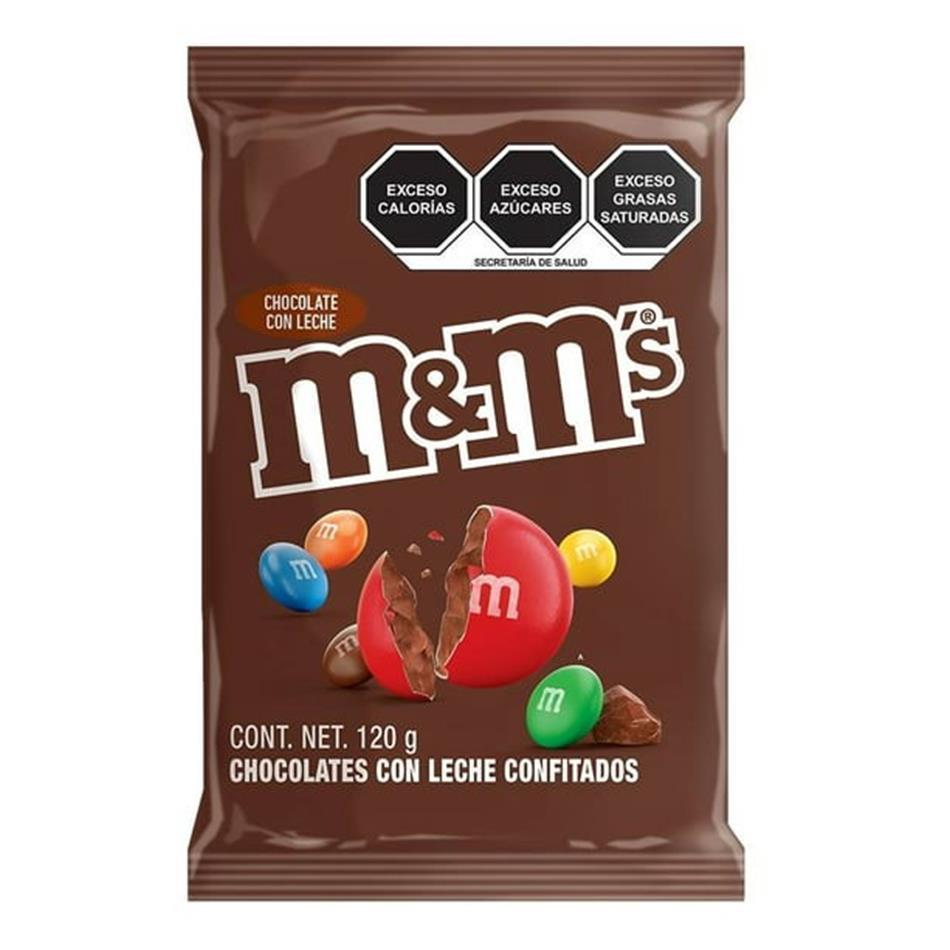 Producto - CHOCOLATE M&M LECHE 120 GRS