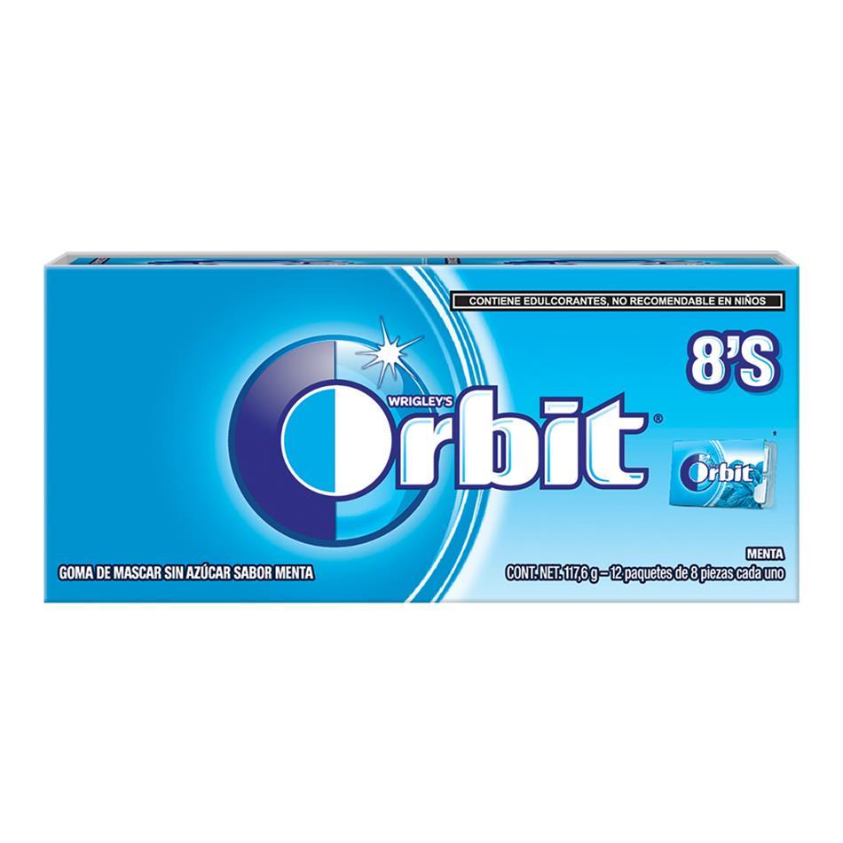 Producto - ORBIT MENTA 8´S