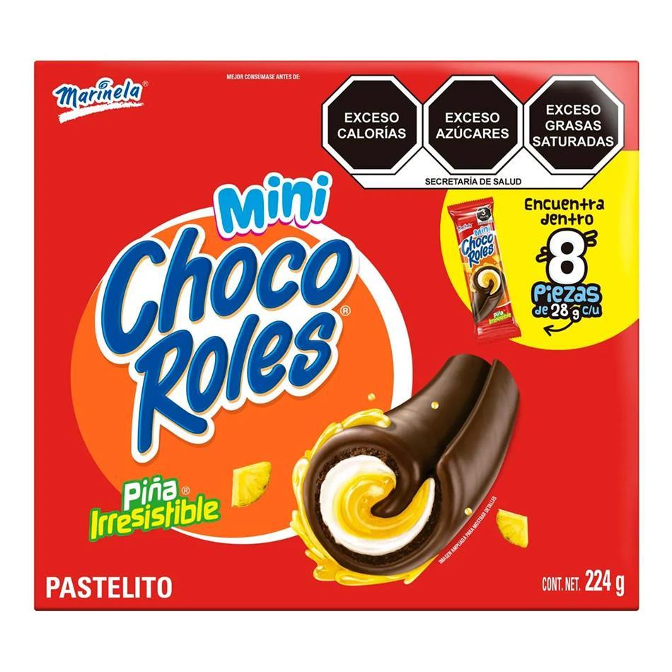 Producto - MINI CHOCO ROLL 8 PZS