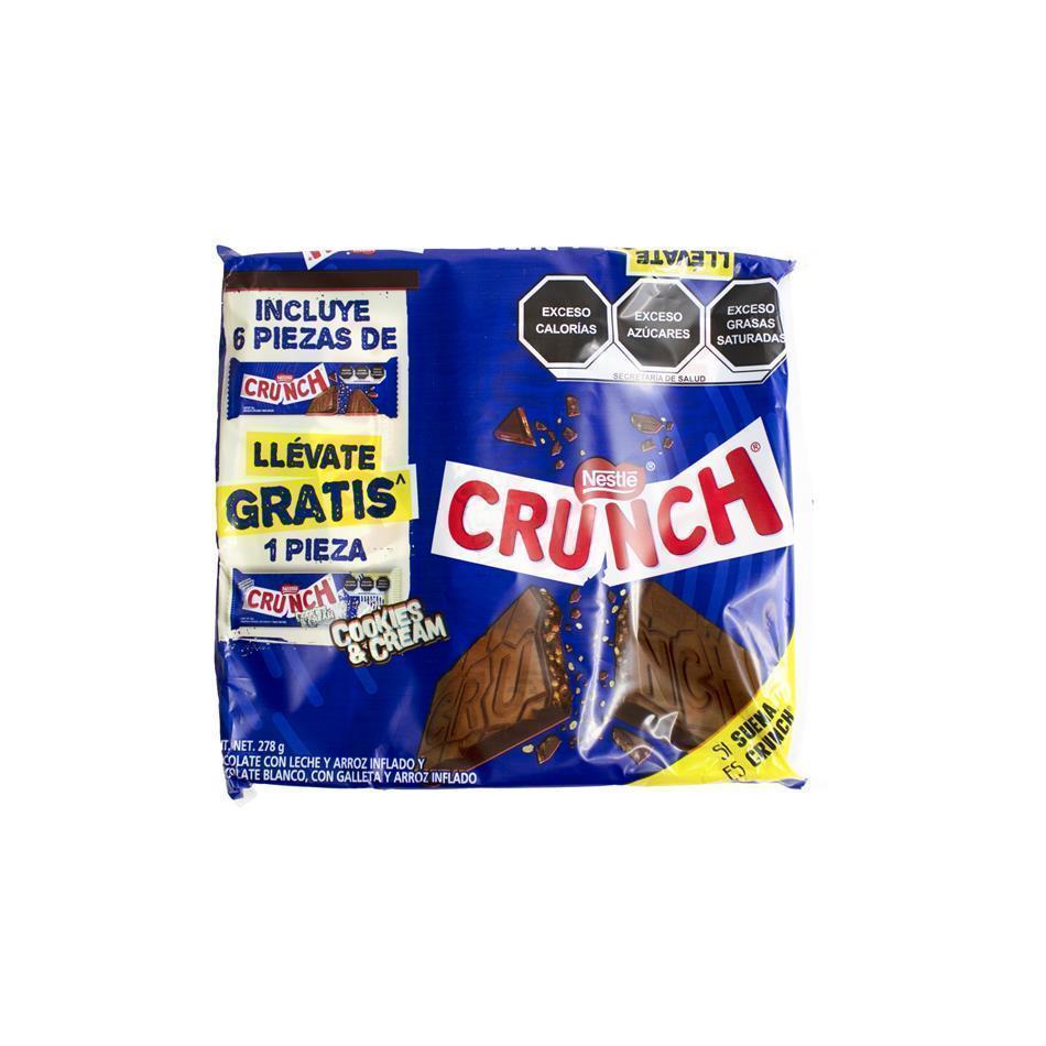 Producto - CHOCOLATE CRUNCH 6 PZS