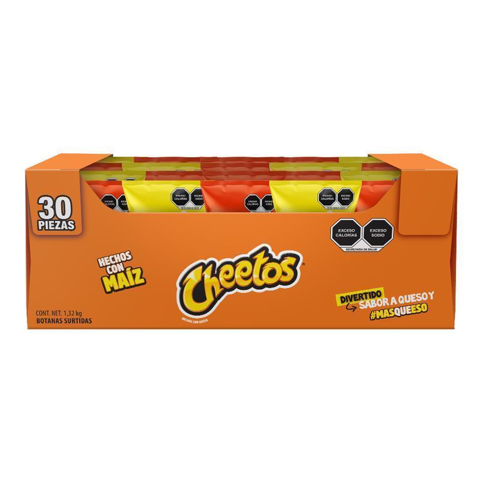 Producto - CHEETOS CHAROLA 30 PZS