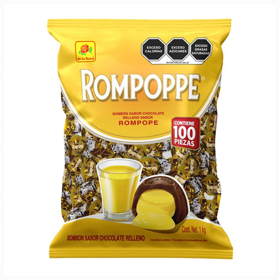Producto - CHOCOLATE ROMPOPE 100 PZS
