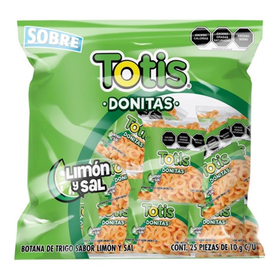 Producto - TOTIS DONA SAL 25 PZS