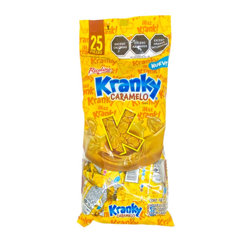 Producto - KRANKY CARAMELO 25 PZS