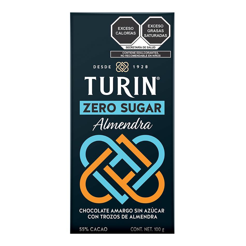 Producto - TABLILLA TURIN ZERO C/ALMENDRA