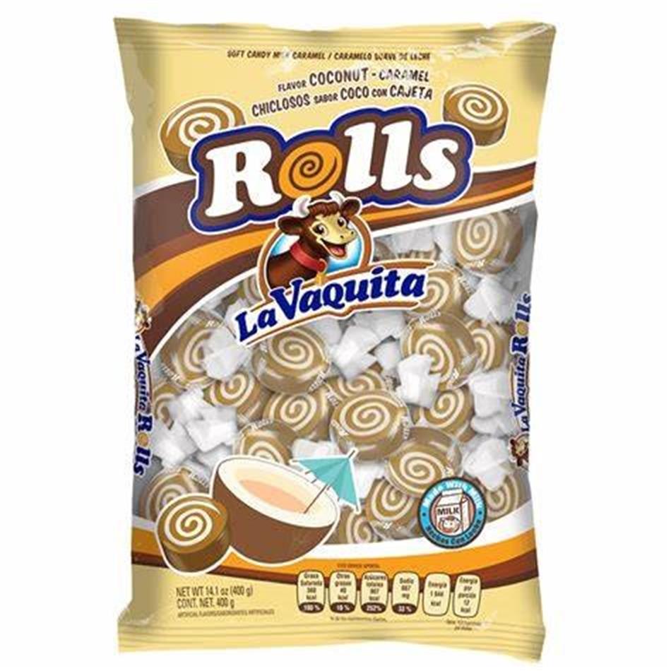 Producto - ROLLS VAQUITA COCO C/CAJETA