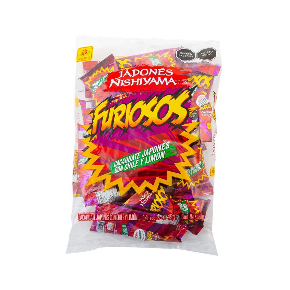 Producto - CACAHUATE FURIOSOS FLAMA 14 PZS