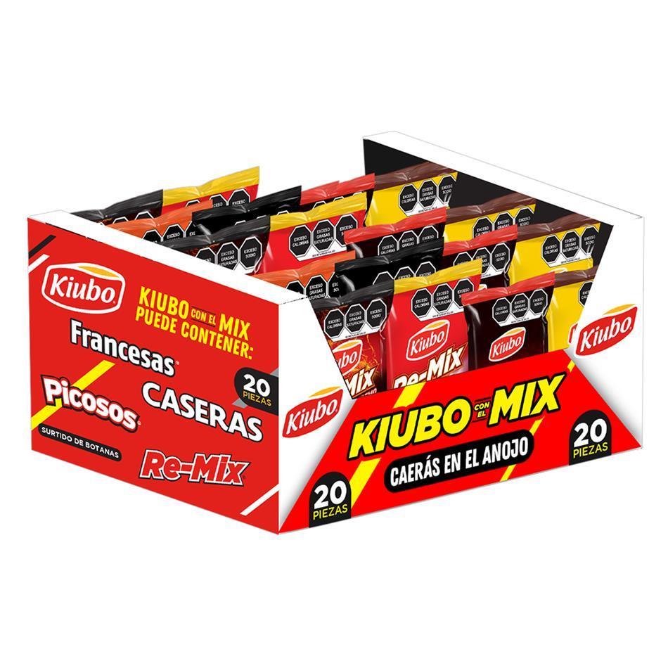 Producto - KIUBO MIX CHAROLA 20 PZS