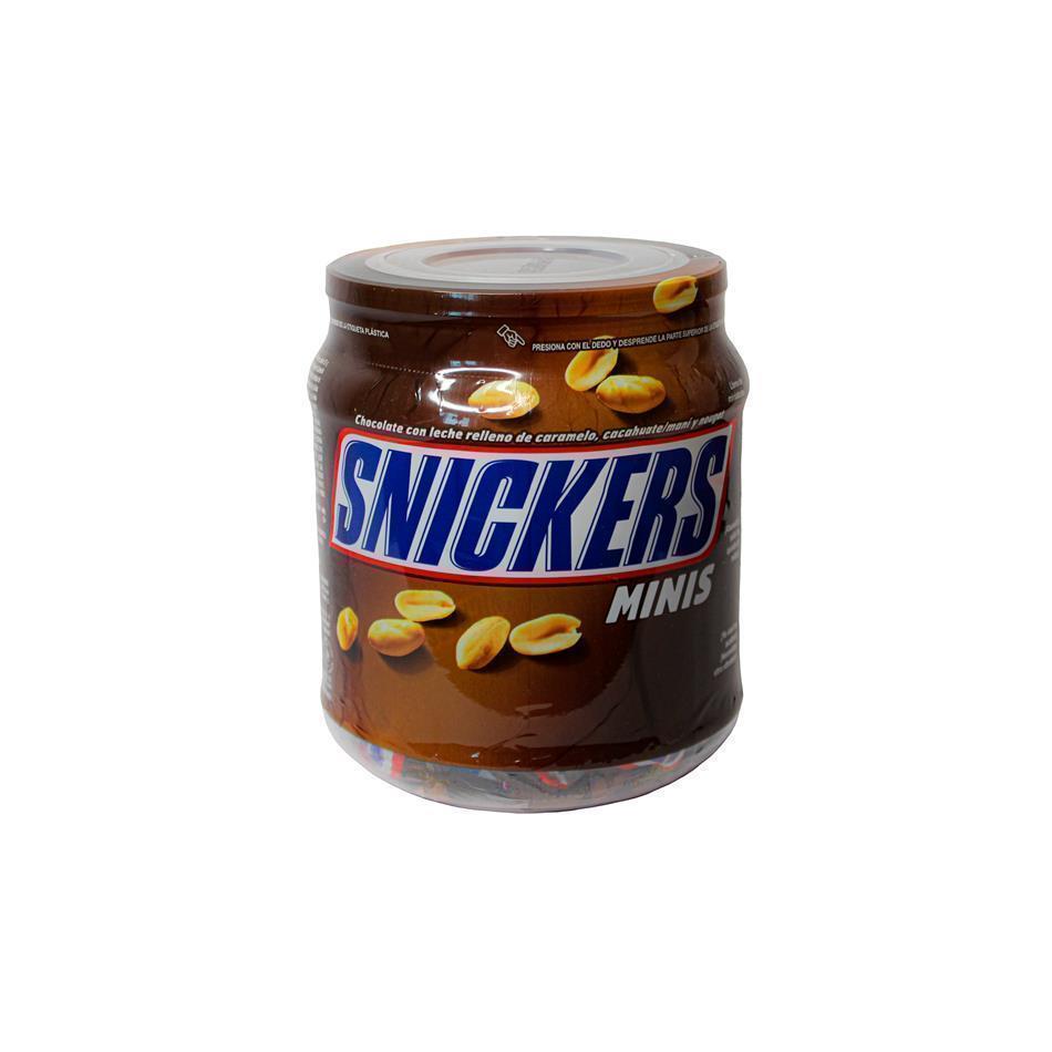 Producto - CHOCOLATE MINI SNICKERS 52 PZS