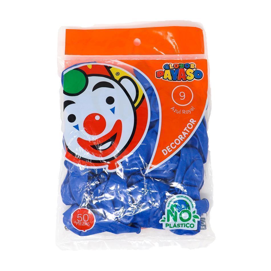Producto - GLOBO # 9 AZUL ROYAL 50 PZS