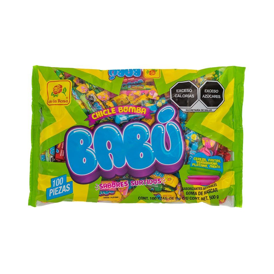 Producto - CHICLE BABY BABU 100 PZS