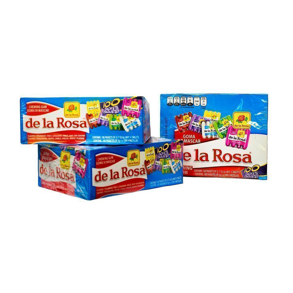 Producto - CHICLE DE LA ROSA 100 PZS