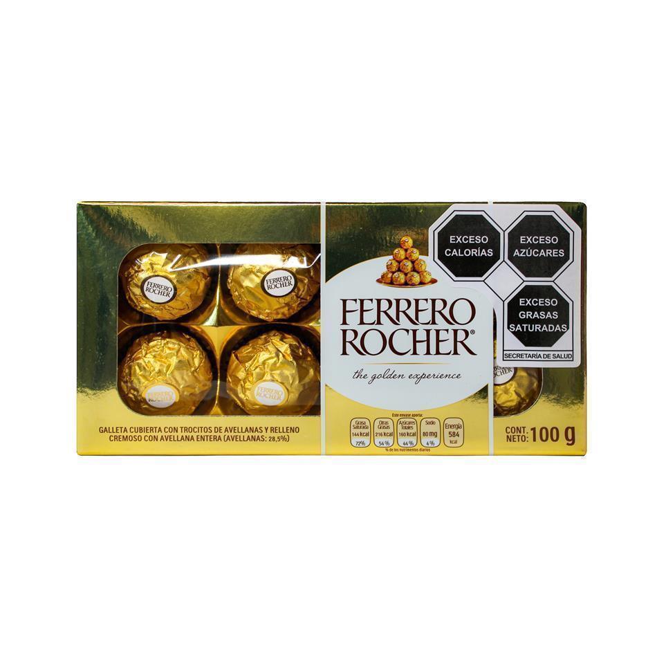 Producto - CHOCOLATE FERRERO ROCHER 8 PZS