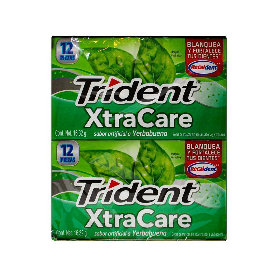 Producto - TRIDENT XTRACARE YERBA 12 PZS