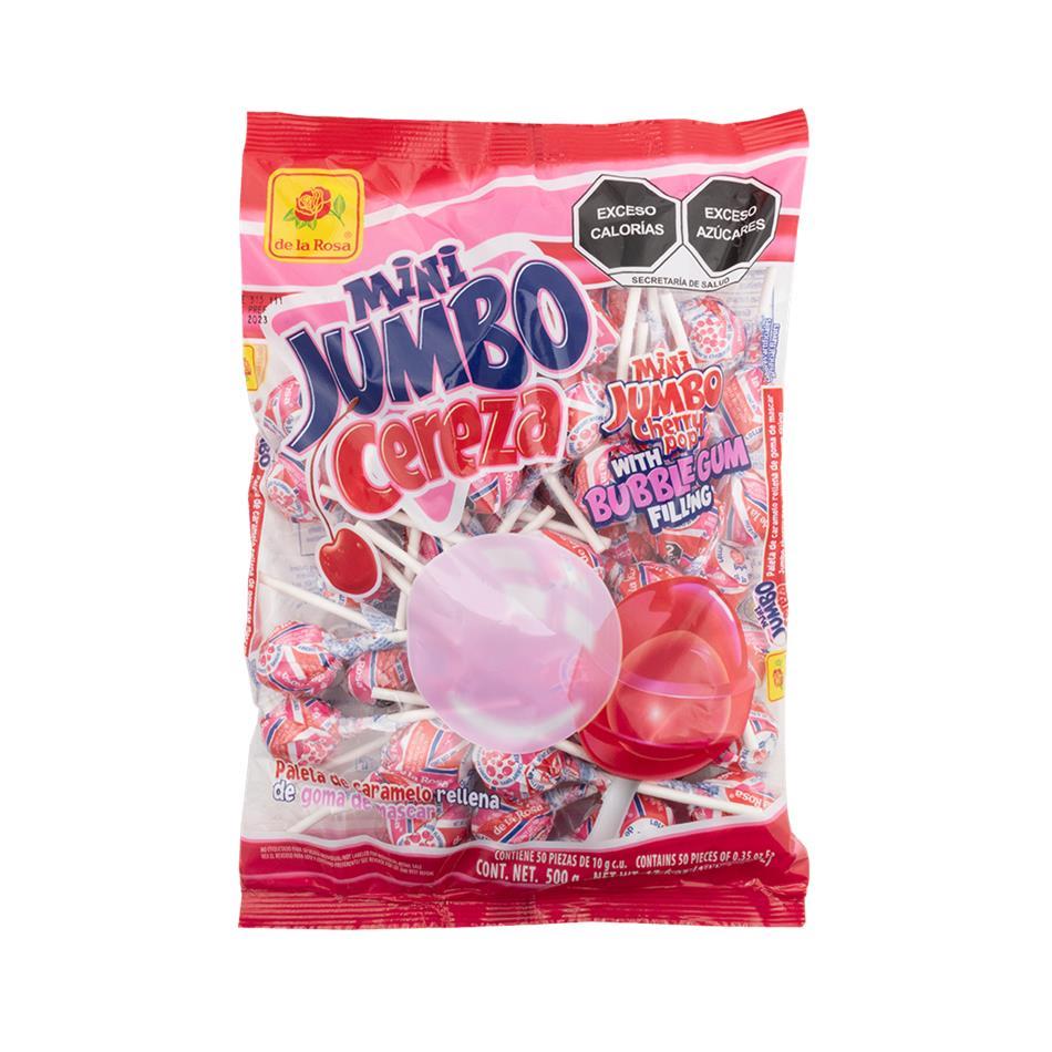Producto - PALETA MINI JUMBO CEREZA 50 PZS