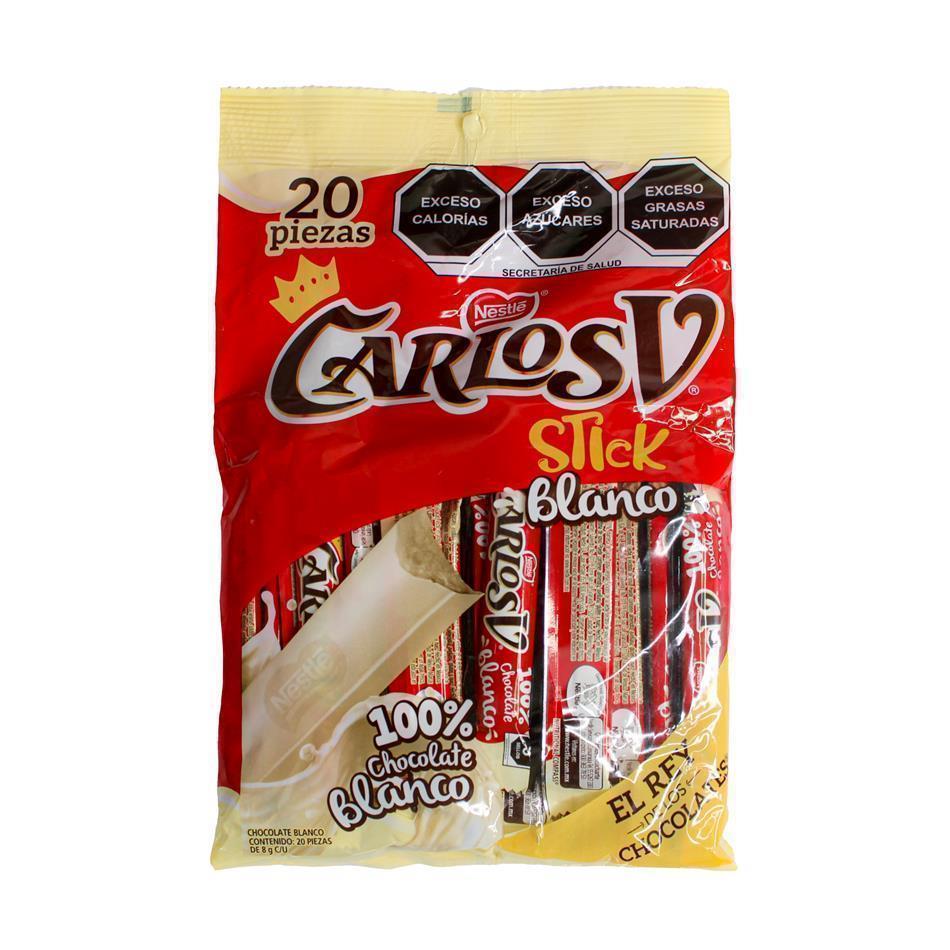 Producto - CHOCOLATE CARLOS V STICK BLANCO