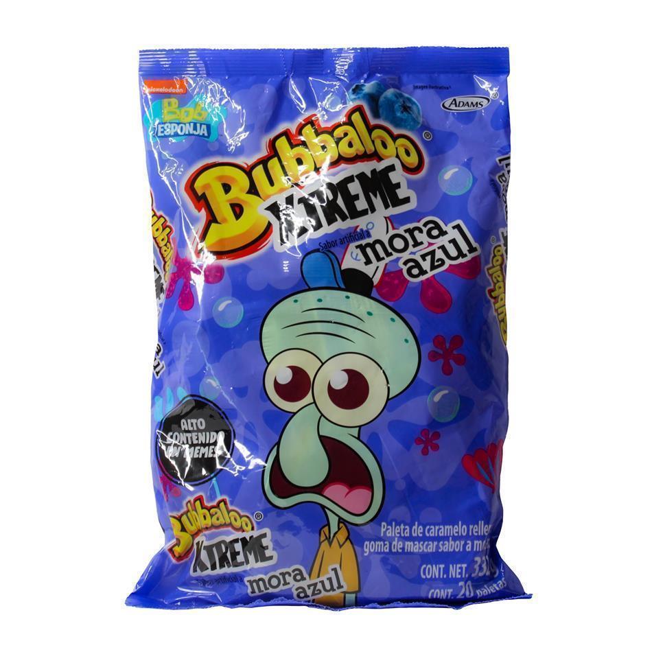 Producto - PALETA BUBBAXTREME MORA 20 PZS