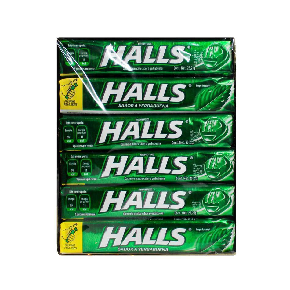 Producto - PASTILLA HALLS YERBA 12 PZS