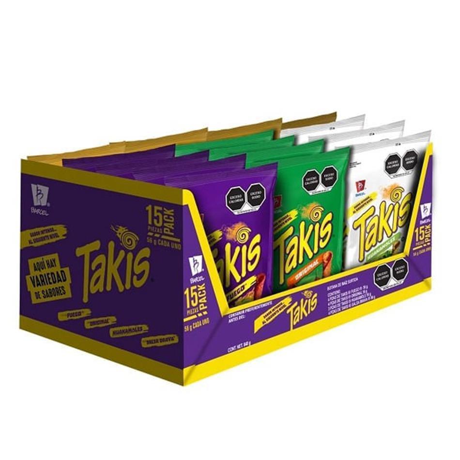 Producto - BARCEL PACK TAKIS 15 PZS