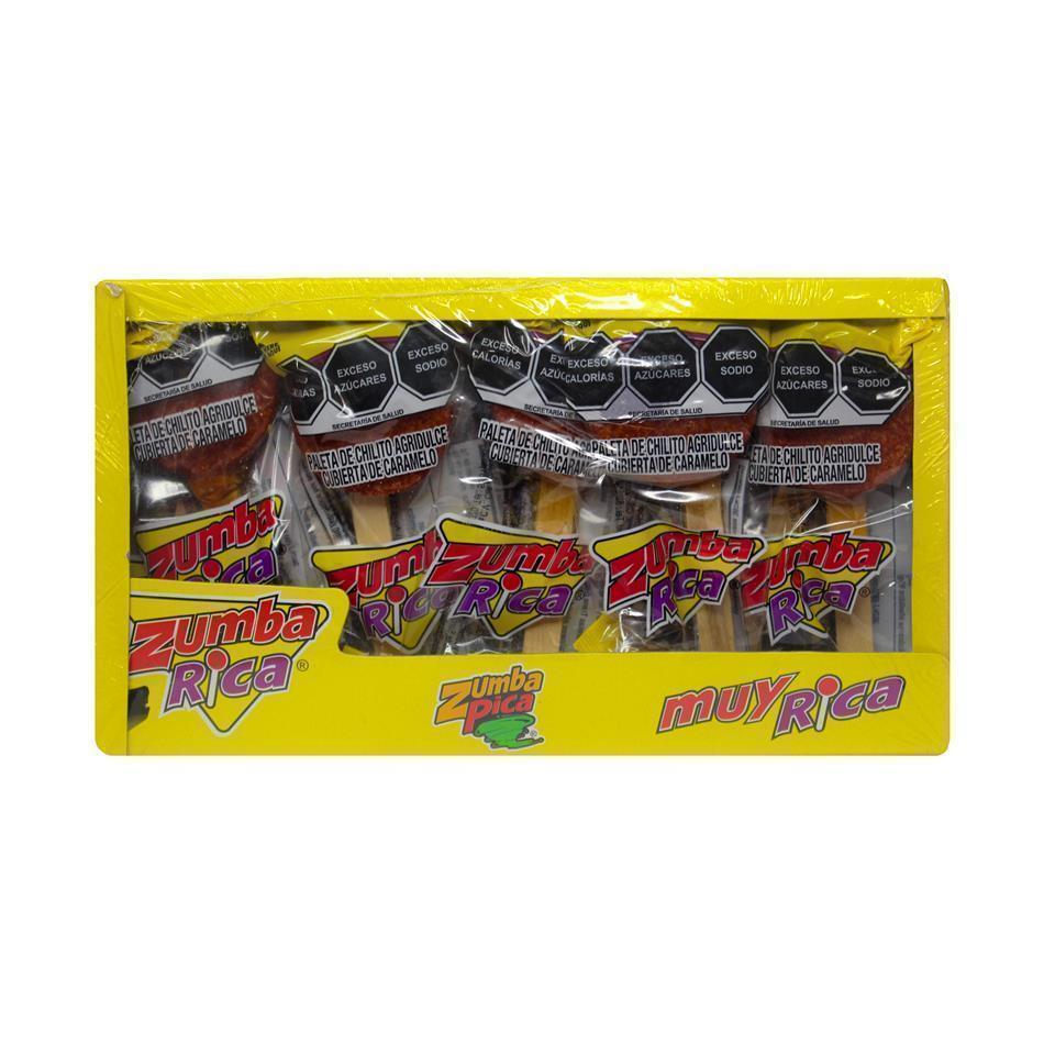 Producto - PALETA ZUMBA RICA 12 PZS