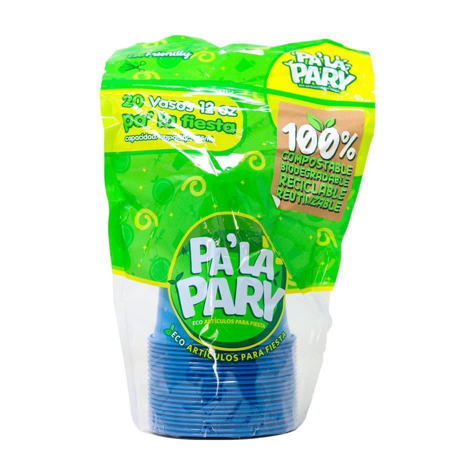 Producto - VASO PA´ LA PARY AZUL REY NEON 20 PZ