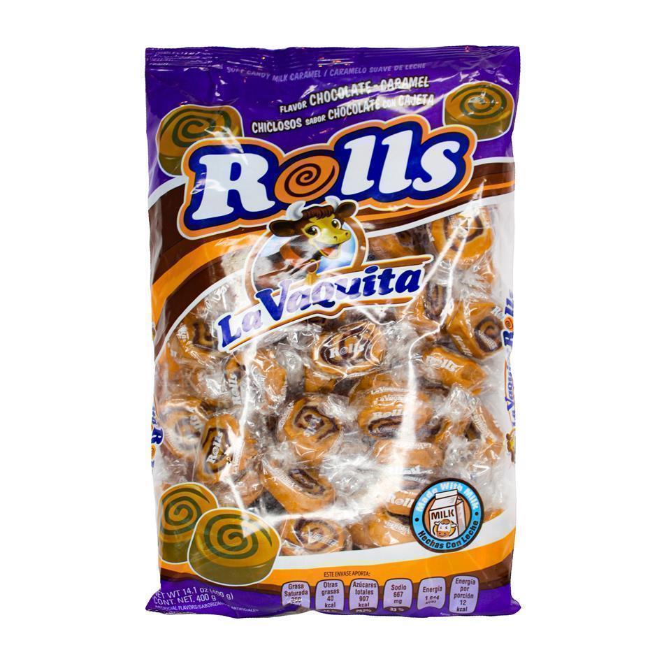 Producto - CARAMELO VAQUITA ROLLS CHOCOLATE