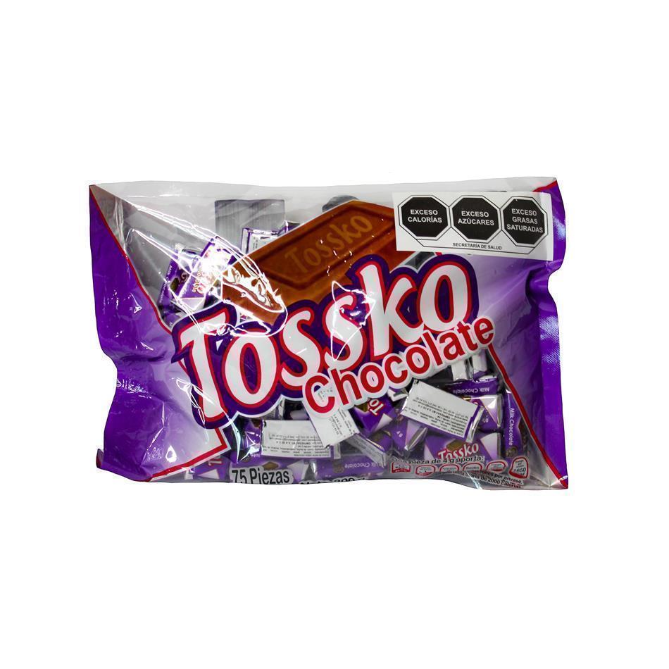 Producto - CHOCOLATE TOSSKO 75 PZS
