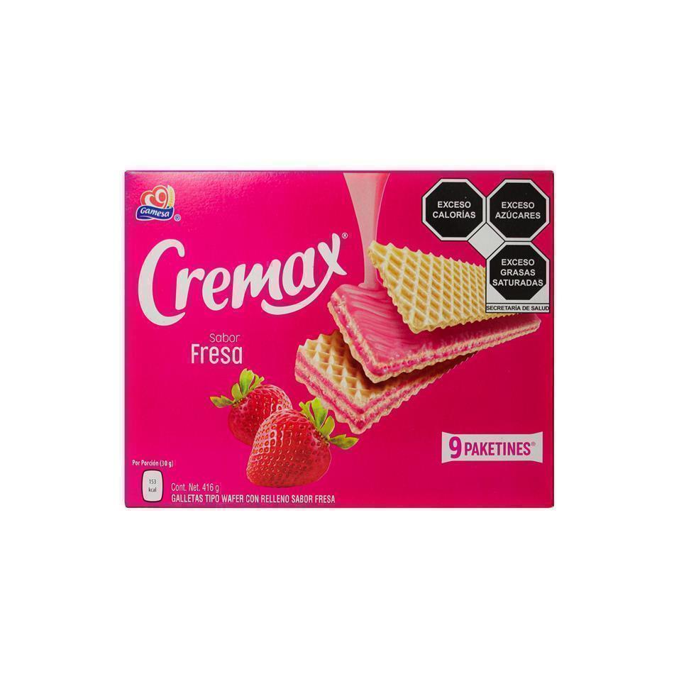 Producto - GALLETA CREMAX DE NIEVE FRESA