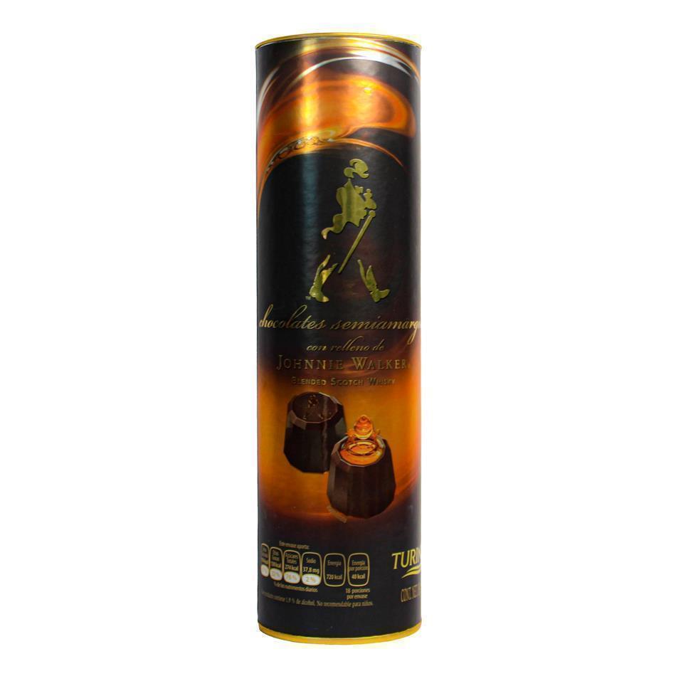 Producto - CHOCOLATE JOHNNIE WALKER TUBO 180 GRS