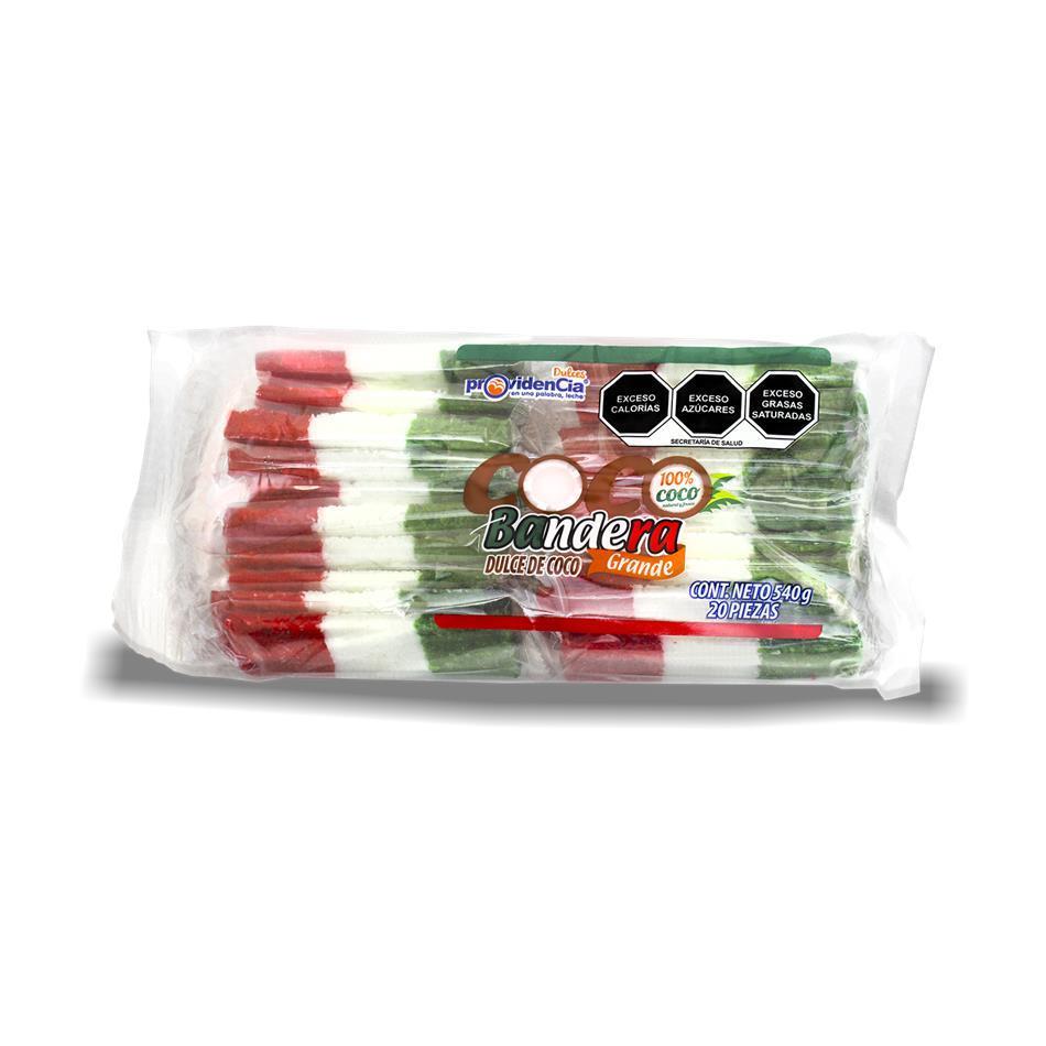 Producto - COCADA BANDERA GRANDE 20 PZ