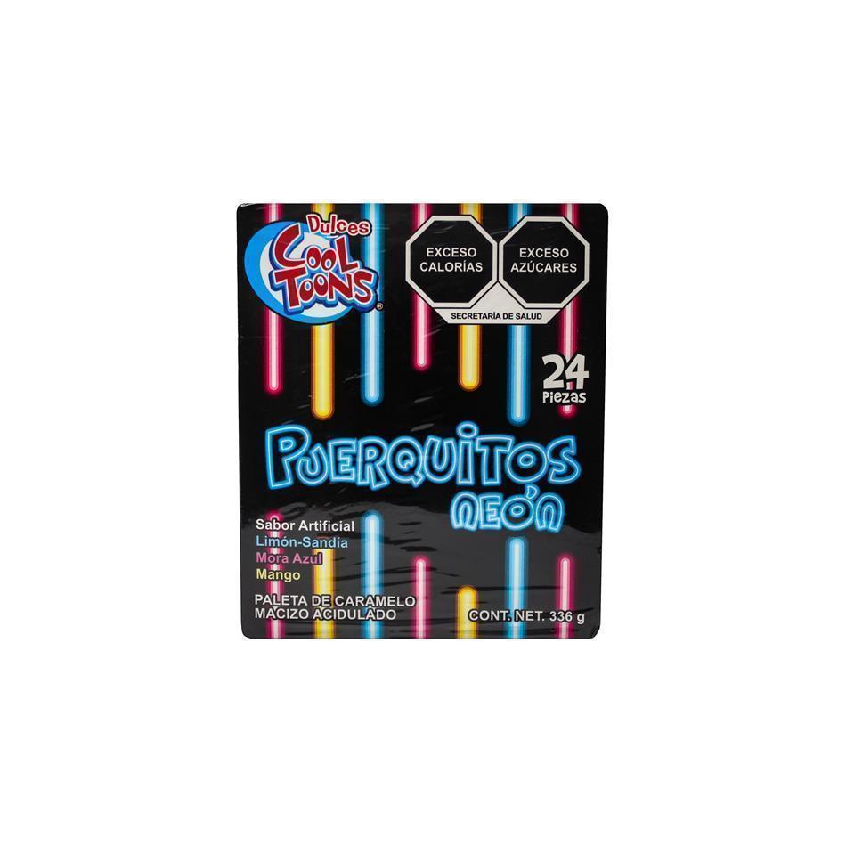 Producto - PALETA PUERQUITO NEON 24 PZS