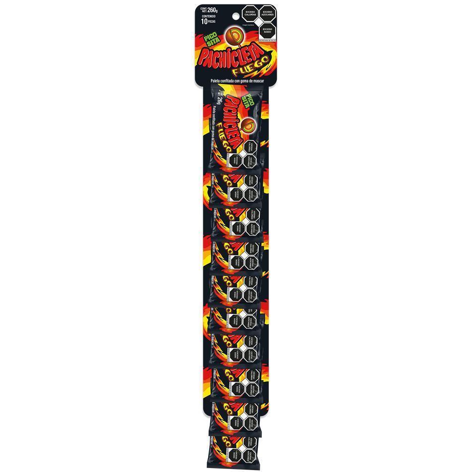 Producto - PACHICLETA FUEGO TIRA 10 PZS