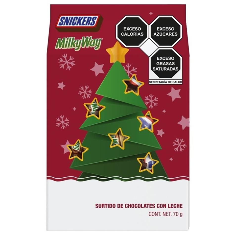 Producto - SNICKERS/MILKY WAY NAVIDEÑO 70 GR