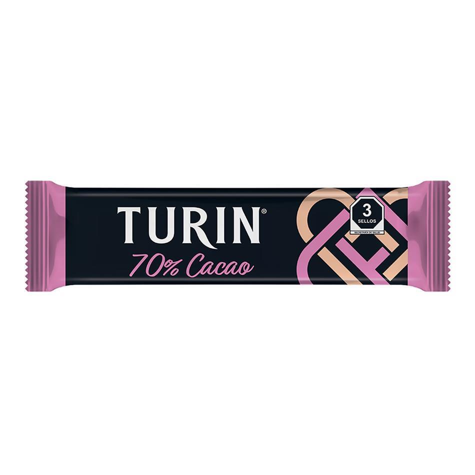 Producto - BARRA TURIN 70% CACAO 18 PZS