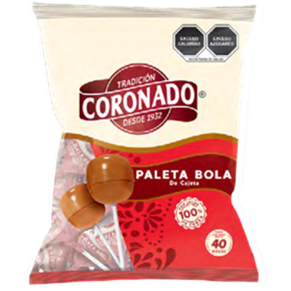 Producto - PALETA BOLA CAJETA 40 PZS