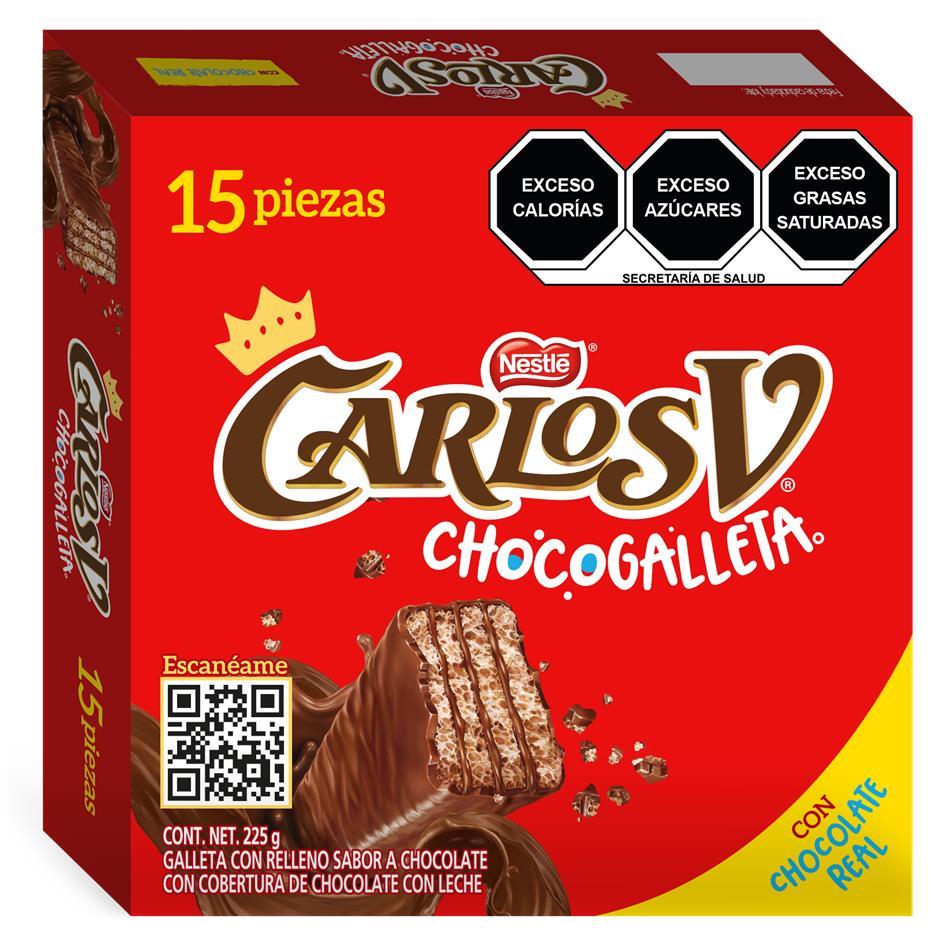Producto - CARLOS V CHOCOGALLETA 15 PZS